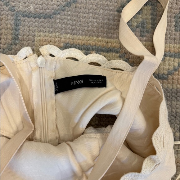 Mango Cream Maxi Dress - Picture 4 of 4